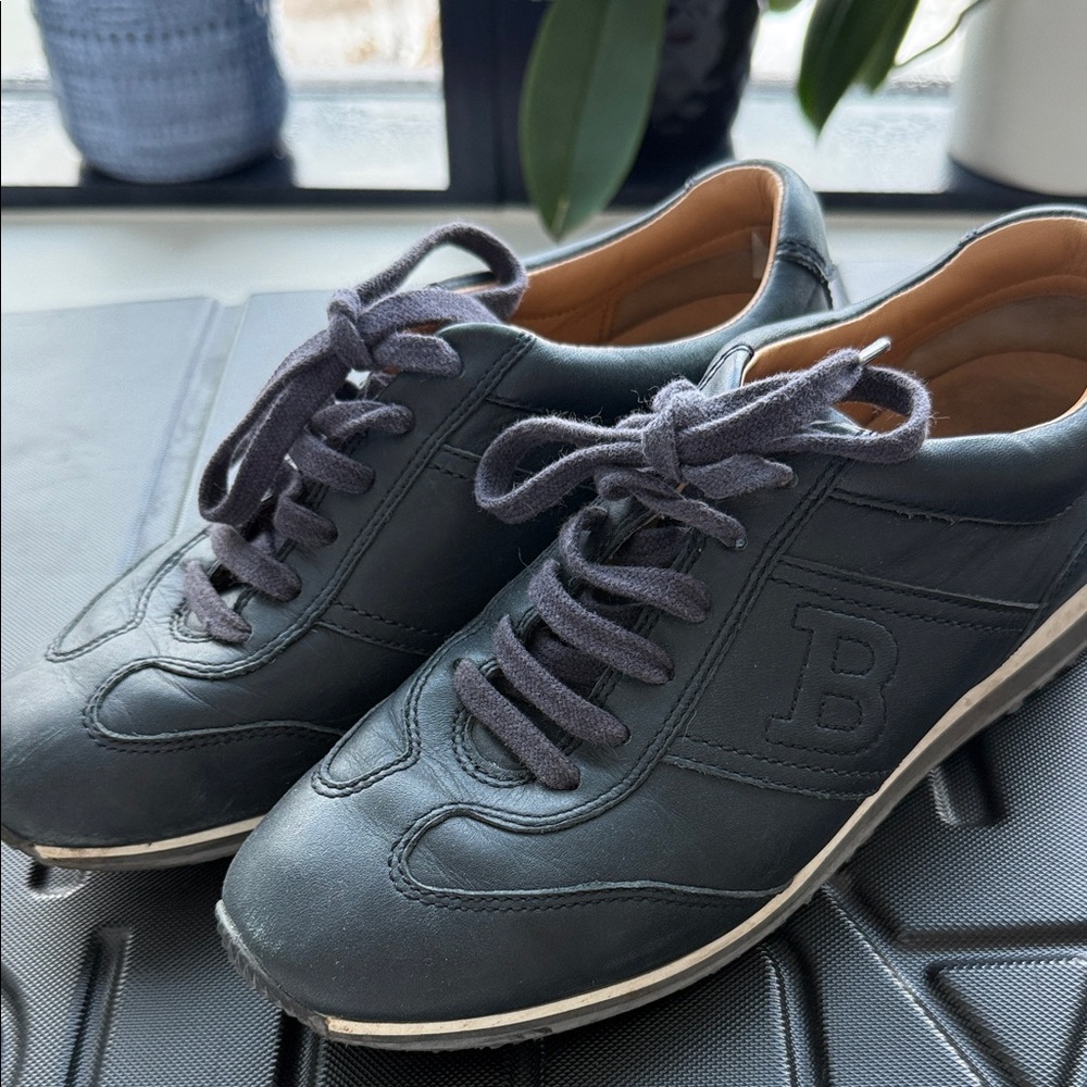 Bally Black Leather Sneakers for Women